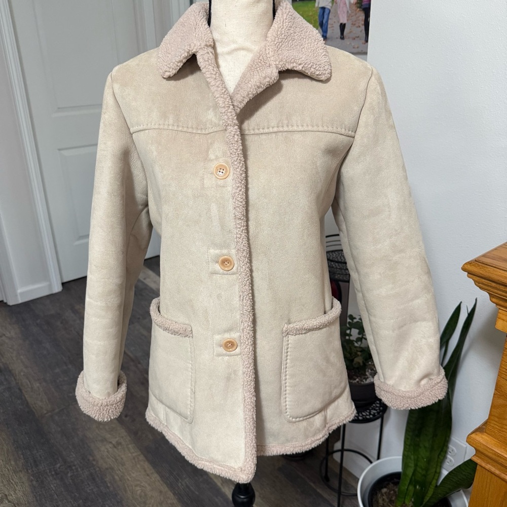 Jones new york penny lane style coat workwear utility XS petite